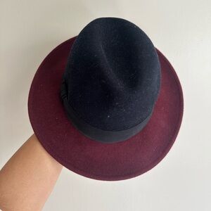 Two-Tone Fedora Hat Unisex